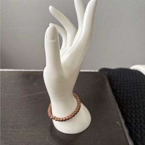 Chic Brown Beaded Bracelet